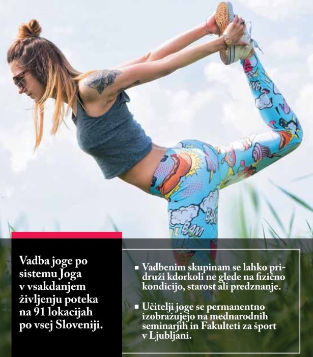 joga manj stresa vec zdravja